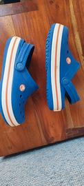 Crocs crocband Clog K blue Bolt US J1, EU 32-33