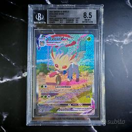 Leafeon VMAX Alt Art Evoluzioni Eteree 205 BGS 8.5