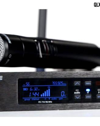 shure qlxd4 con microfono sm58