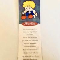Segnalibro book read bilancia zodiac