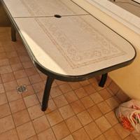 tavolo da esterno veranda o giardino