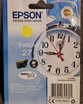 toner Epson Yellow 27 workforce giallo