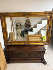 Specchiera  anticata  larghezza m e 55 altezza m.5