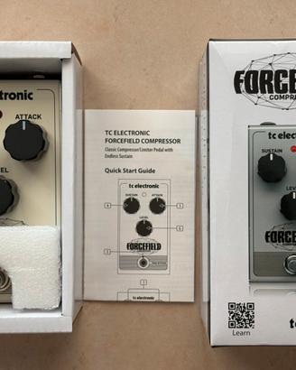 Pedale Forcefield Compressor TC ELECTRONICS