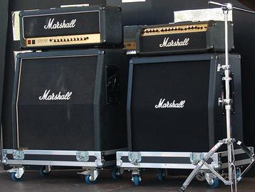 Testate + casse Marshall con flightcase