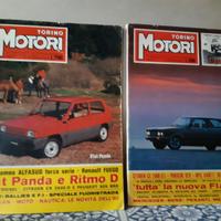 RIVISTA TORINO MOTORI 2 COPIE AUTO 1977 e 1980