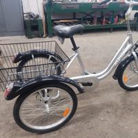 TRICICLO BICI TRE RUOTE 20"