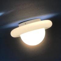 Coppia di bocce in vetro modernariato