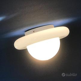 Coppia di bocce in vetro modernariato