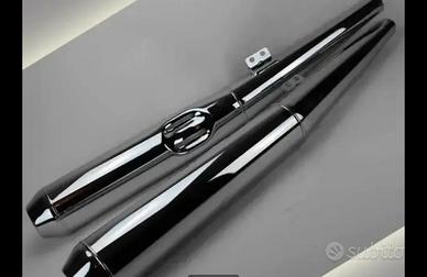 Coppia Marmitte Bmw R45, Bmw R65 ,bmw R80,r100