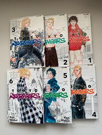 TOKYO REVENGERS fumetti manga da 1 a 6