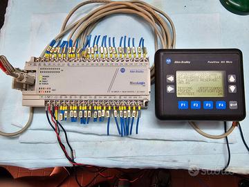 Allen-Bradley MicroLogix PLC + PanelView 300