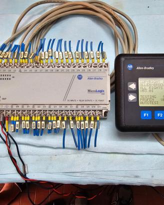 Allen-Bradley MicroLogix PLC + PanelView 300