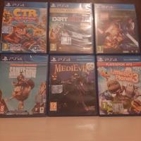 LOTTO 6 GIOCHI PS4 (compatibili PS5)