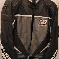 giubbotto moto pelle