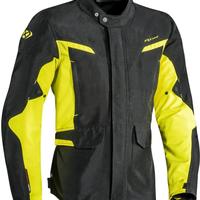 Giacca moto touring Ixon SUMMIT 2 nero giallo  XXL