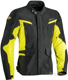Giacca moto touring Ixon SUMMIT 2 nero giallo  XXL