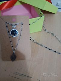 collana doppia  Albero e figlia 