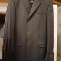 completo uomo 48 grigio cerimonia giacca vestito