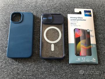 2 cover + vetro privacy Iphone 14