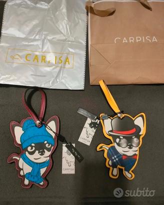 Coppia etichette bagagli Carpisa