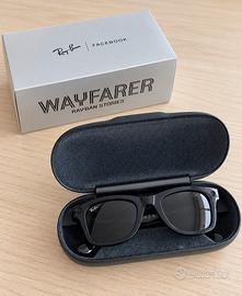Ray-Ban Stories Wayfarer Smart Glasses – Neri