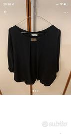 Maglia a pipistrello zuiki poliestere e viscosa