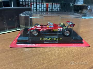 Modellino Ferrari F126 C2