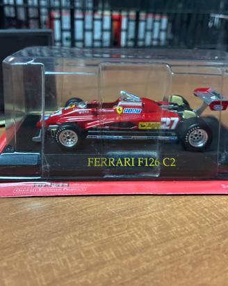 Modellino Ferrari F126 C2