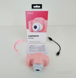 Fotocamera Digitale Celly Bambini Rosa 1.3 Mega