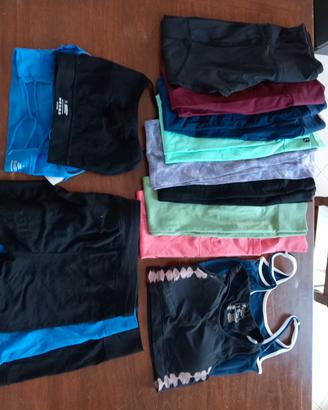 abbigliamento palestra