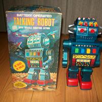 Robot Talking Robot battery operated vintage