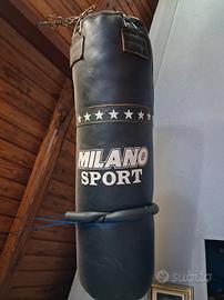 sacco cuoio box karate arti marziali professionale