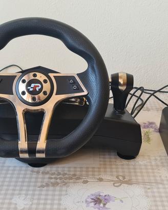 Volante + pedaliera Hurricane FR TEC FT7004