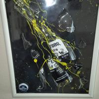 Quadro in resina e birra Corona