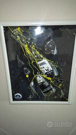 Quadro in resina e birra Corona