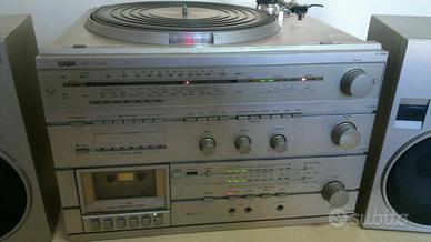 SABA Hi-Fi Pack C3100 stereo giradischi + casse