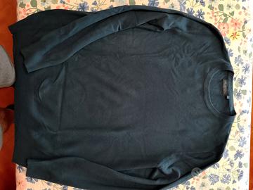 pullover blu navy made in Italy XXL