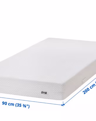 Materasso singolo basso Åbygda Ikea