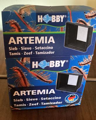Setaccio ultrefine per artemie saline