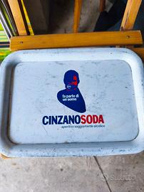 vassoio pubblicitario Cinzano 