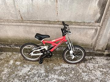 Bici Silver Star 16 pollici (per bambini 4-5 anni)