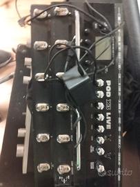 pod X3 live pedaliera effetti per chitarra