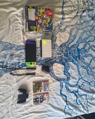 nintendo switch OLED Splatoon 