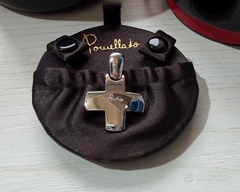 Croce oro bianco Pomellato