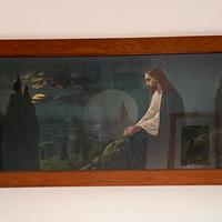 Quadro con cornice 111 cm x 62