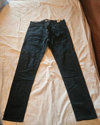 Pantalone Siviglia col. Blu. 