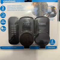 🔌 Kit 3 prese telecomandate Grundig – Uso esterno