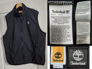 Gilet giubbino smanicato in pile Timberland