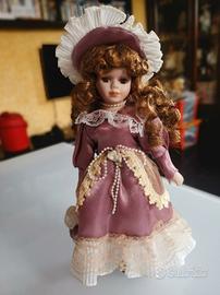 bambola porcellana 30 cm. Victorian Style 